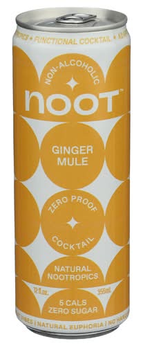 Noot Ginger Mule Non-Alcoholic Zero Proof Functional Cocktail