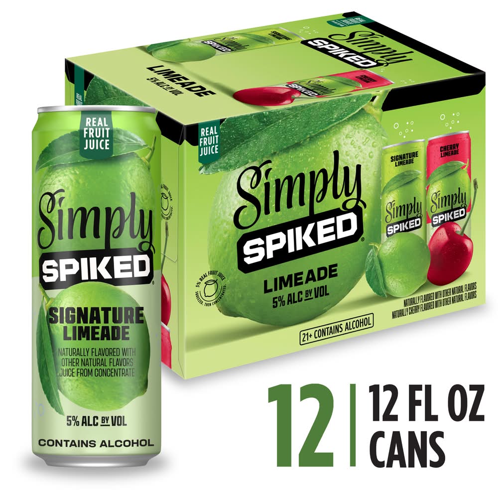 Simply Spiked Limeade Hard Seltzer Variety pack (12 x 12 fl oz)