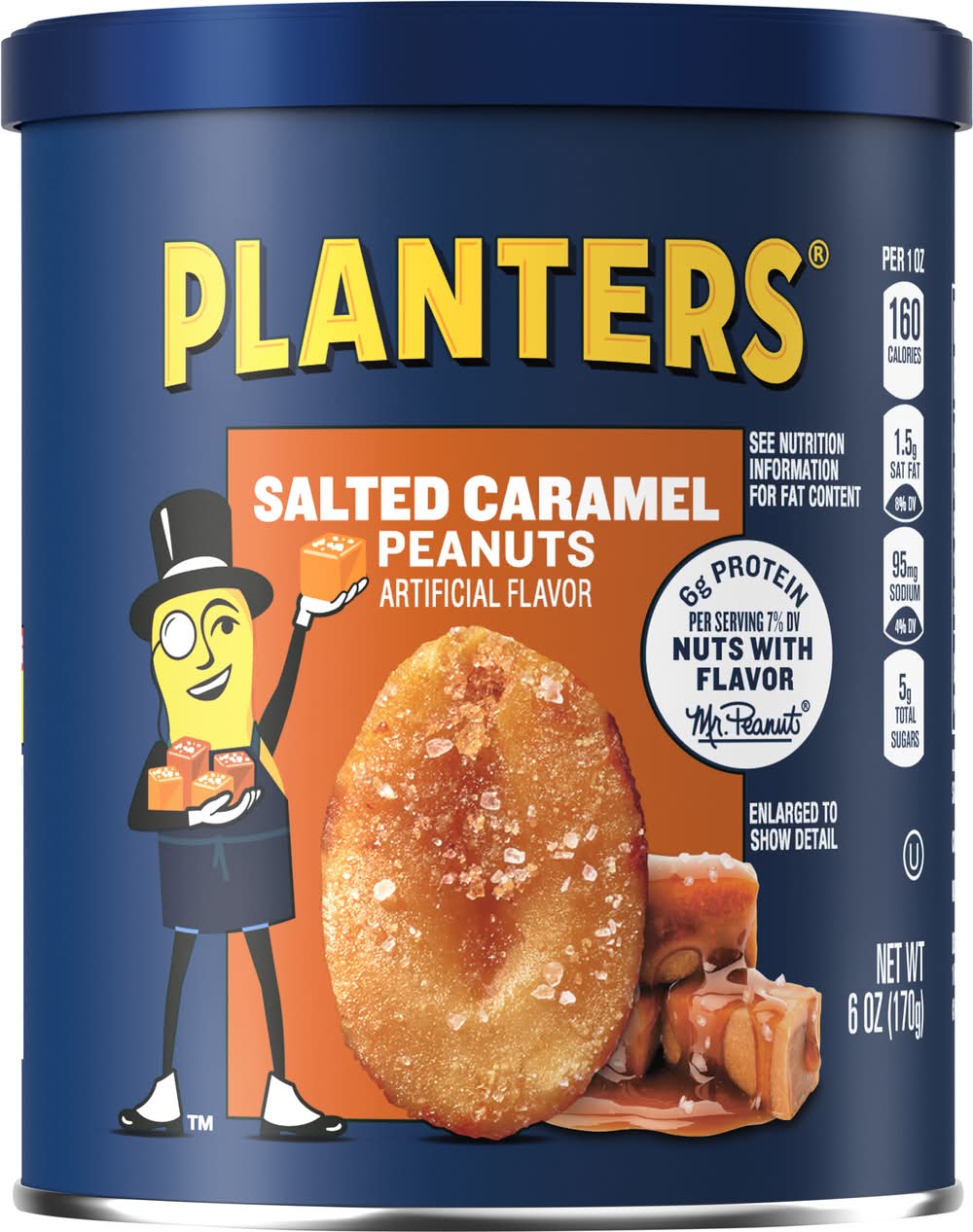 Planters Salted Caramel Peanuts (6 oz)