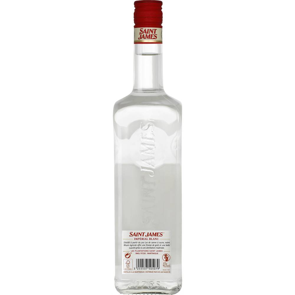 Saint James - Rhum blanc agricole impérial (700 ml)