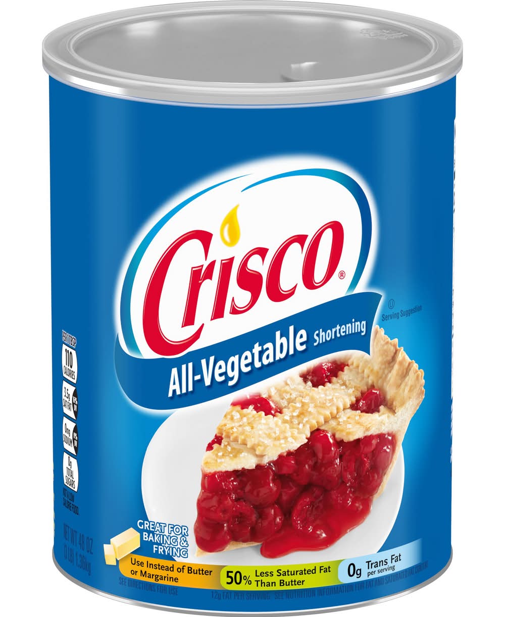 Crisco All-Vegetable Shortening (48 oz)
