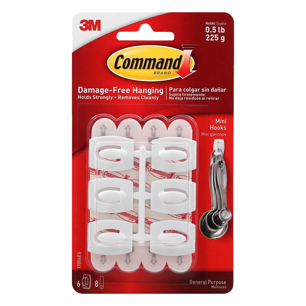 Command General Purpose Mini Hooks