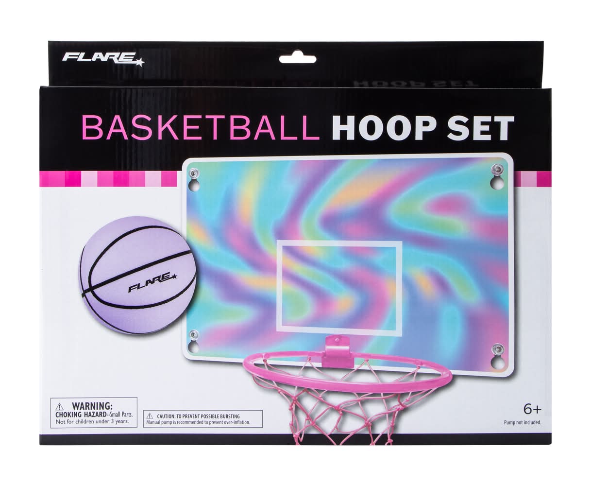 Basketball Hoop Set Swirl