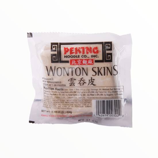 Wonton skin Peking 454 g