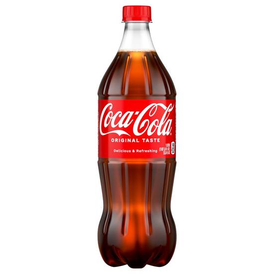 Coca-Cola Classic Cola Soda (1 L)