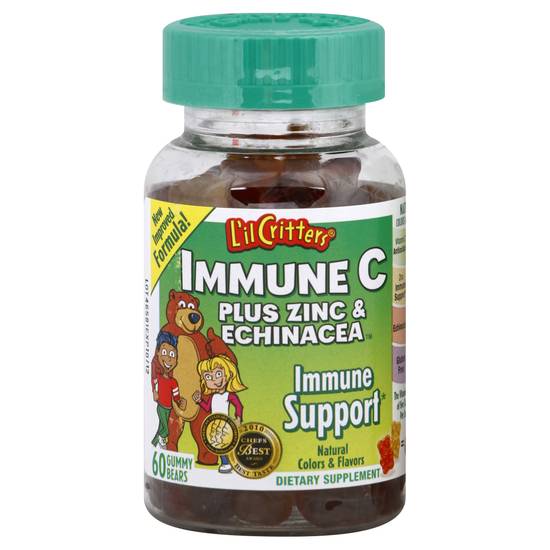 L'il Critters Immune C Plus Zinc & Vitamin D Gummy (60 ct)