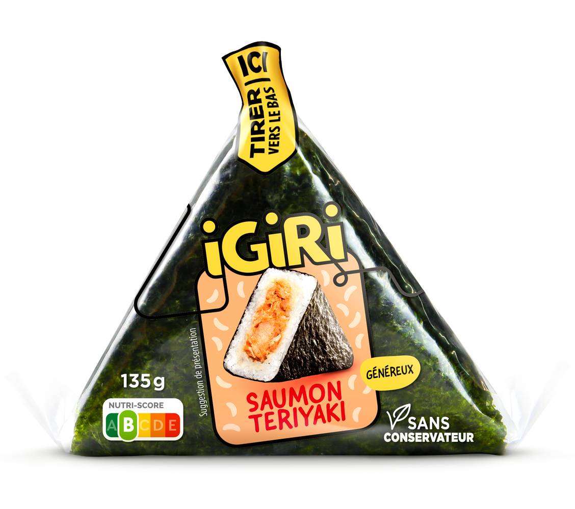 SO'NiGiRi - Sushi saumon sauce teriyaki (135g)