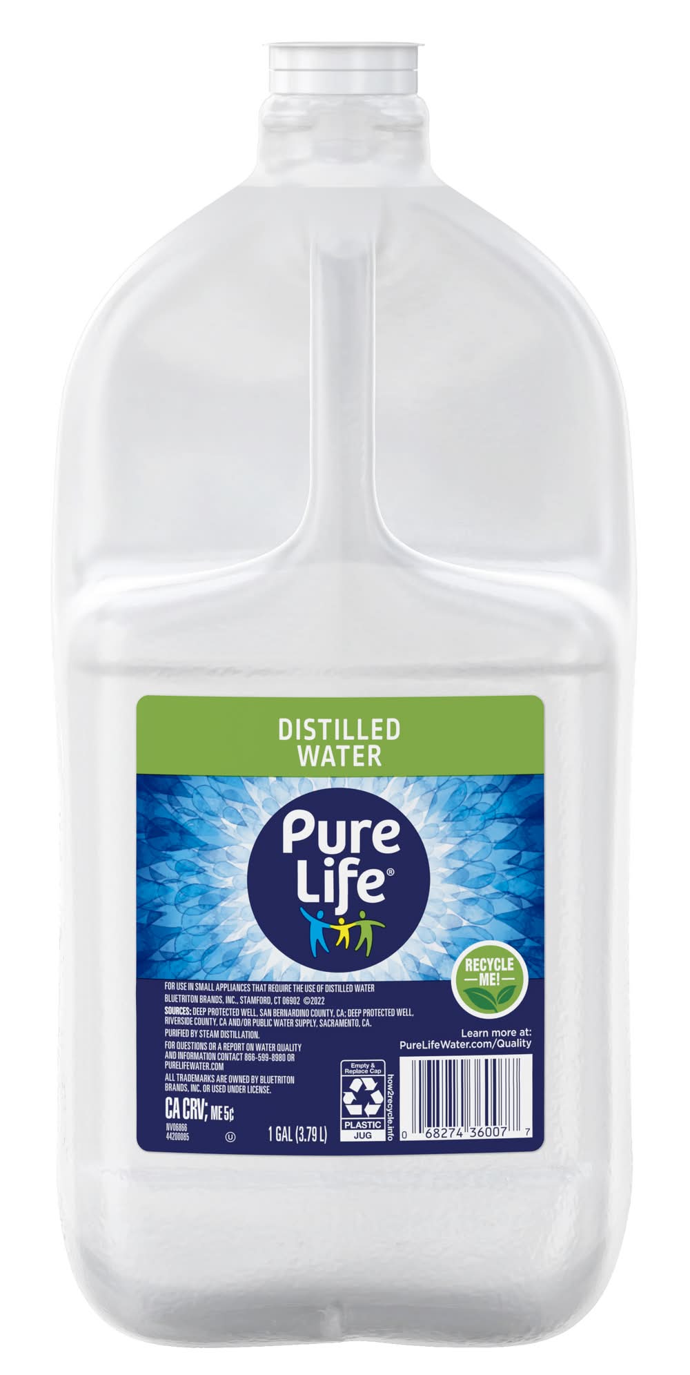 Pure Life Distilled Water (1 gal)