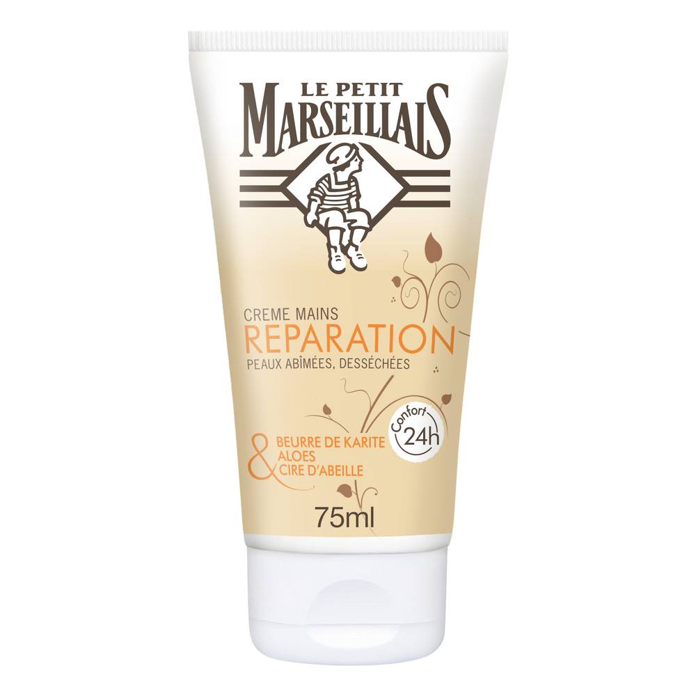 Le Petit Marseillais - Crème mains karité aloès cire abeille (750ml)