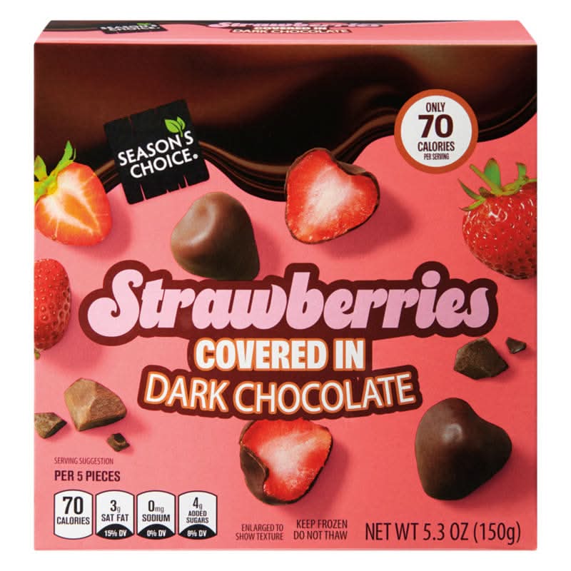 Season's Choice Dark Chocolate Covered Strawberries (5.3 oz)