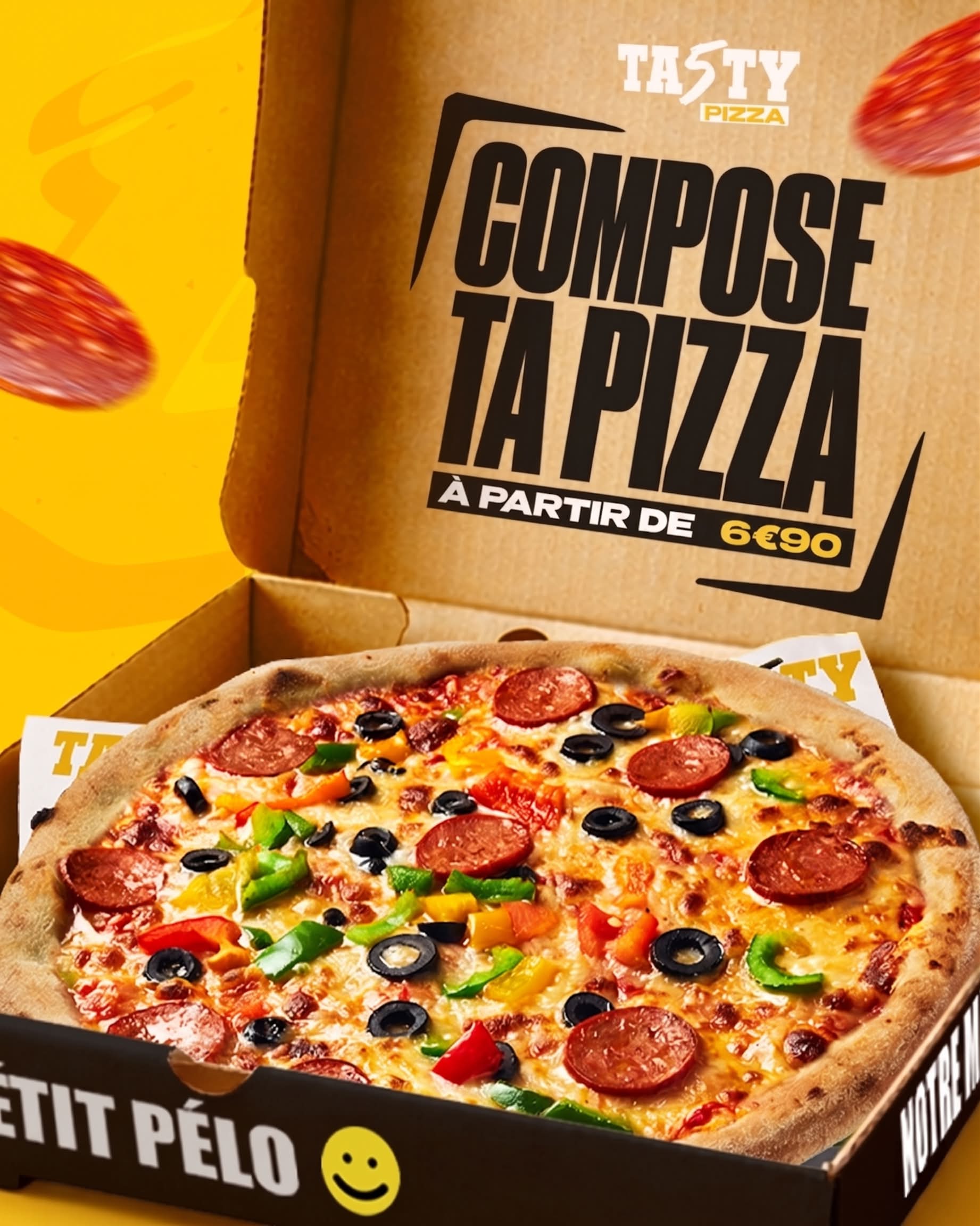 Pizza à composer