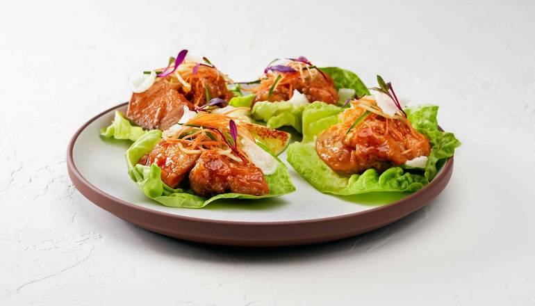 Angry Chicken Lettuce Wraps