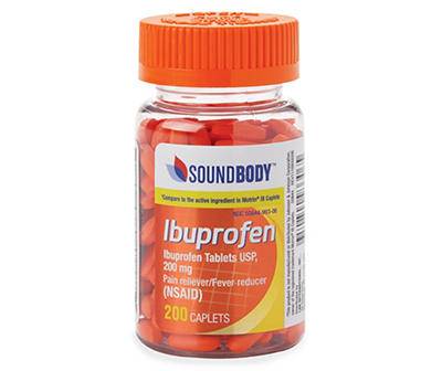 Sound Body Ibuprofen 200mg Caplets (200 ct)