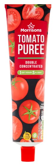 Morrisons Double Concentrated Tomato Puree (200g)