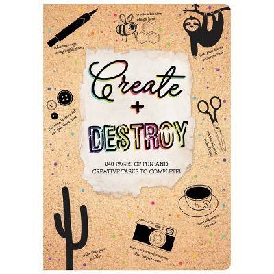 Piccadilly Create & Destroy Activity Book, 6 x 8.5 in