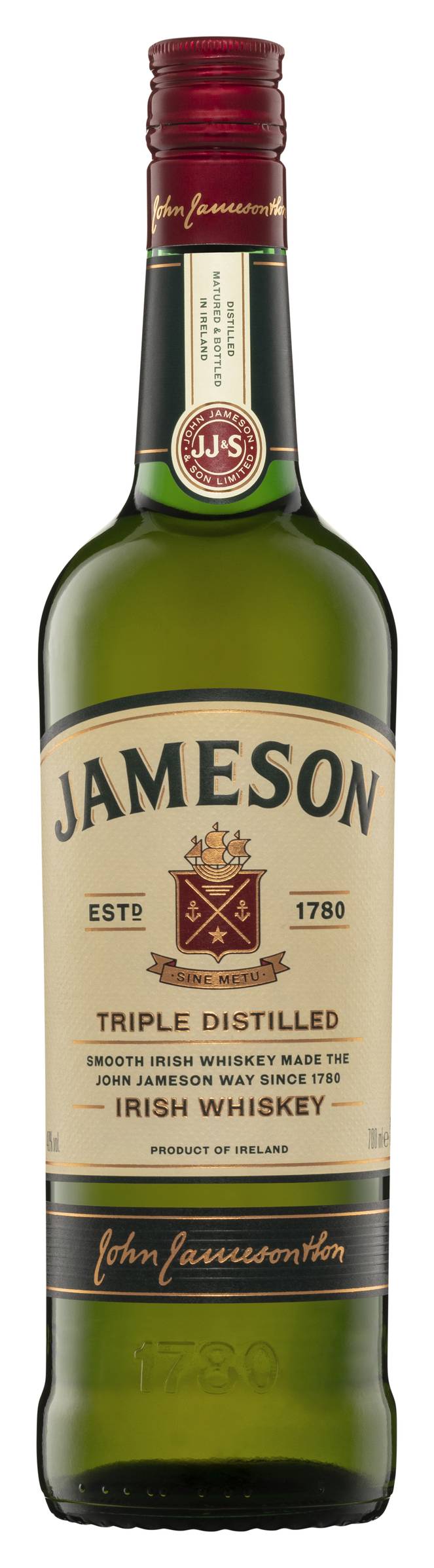 Jameson Irish Whiskey 700ml