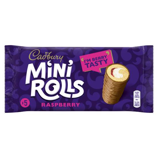 Cadbury Raspberry Mini Rolls Cakes