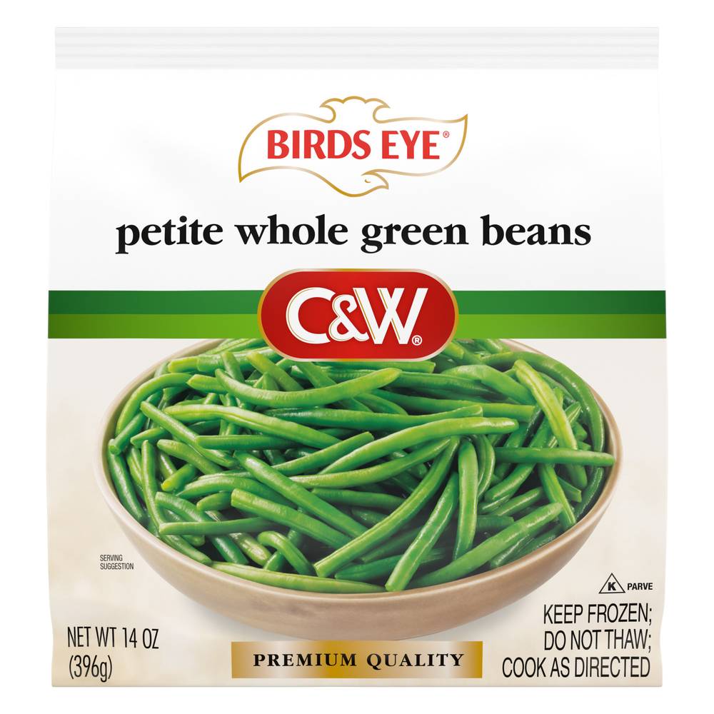 Birds Eye C&W Beans Whole Petite (14 oz)