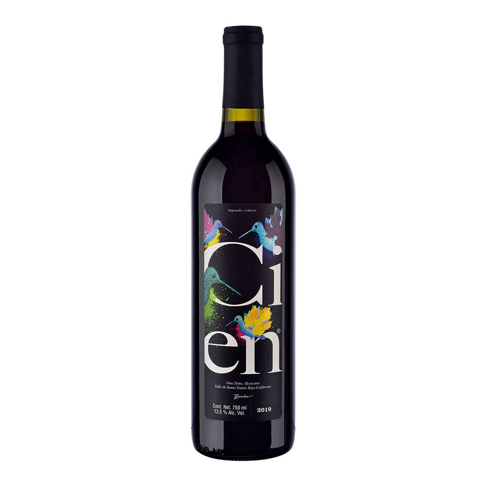 Vino Tinto Cien Tempranillo Cabernet (Mexicano) Nva Press 750 ml