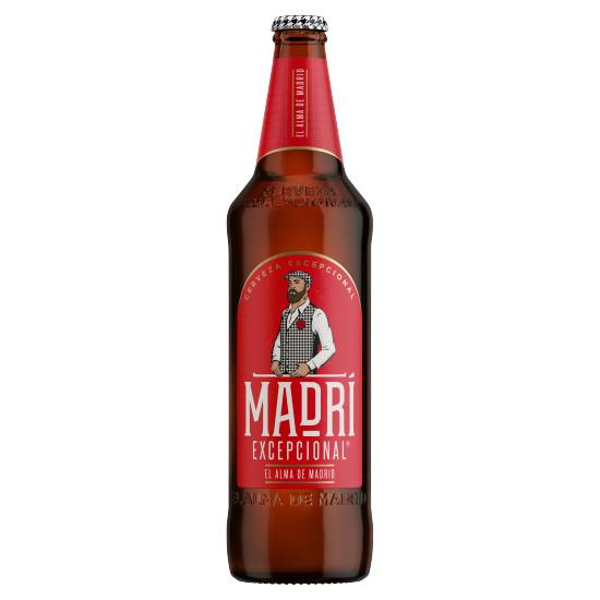 Madrí Excepcional Lager Beer (660ml)