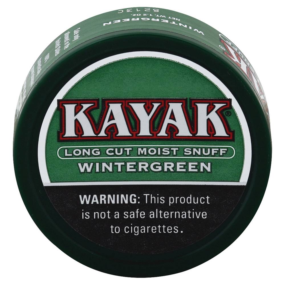 Kayak Wingergreen Long Cut Moist Snuff