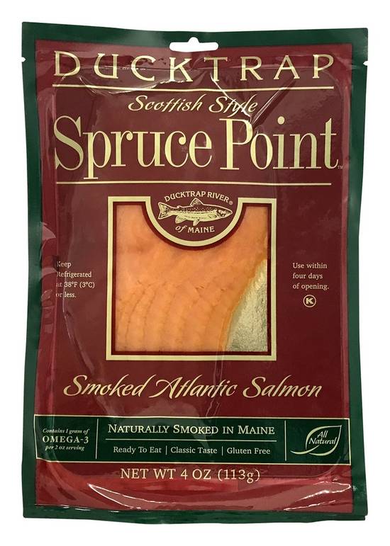 Spruce Point Duck Point Scottish Smoked Salmn (4 oz)