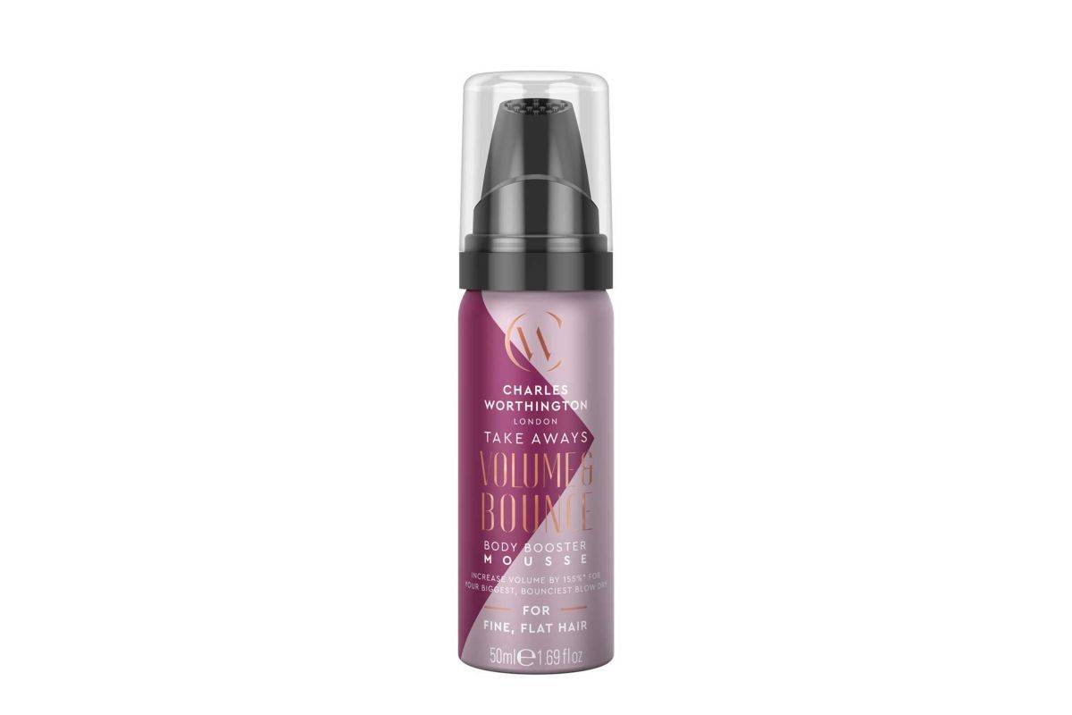 Charles Worthington Volume and Bounce Body Booster Mousse Takeaway 50ml