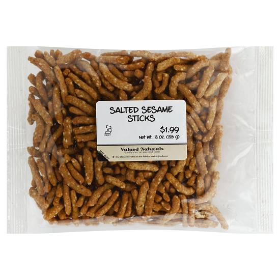 Valued Naturals Salted Sesame Sticks (8 oz)