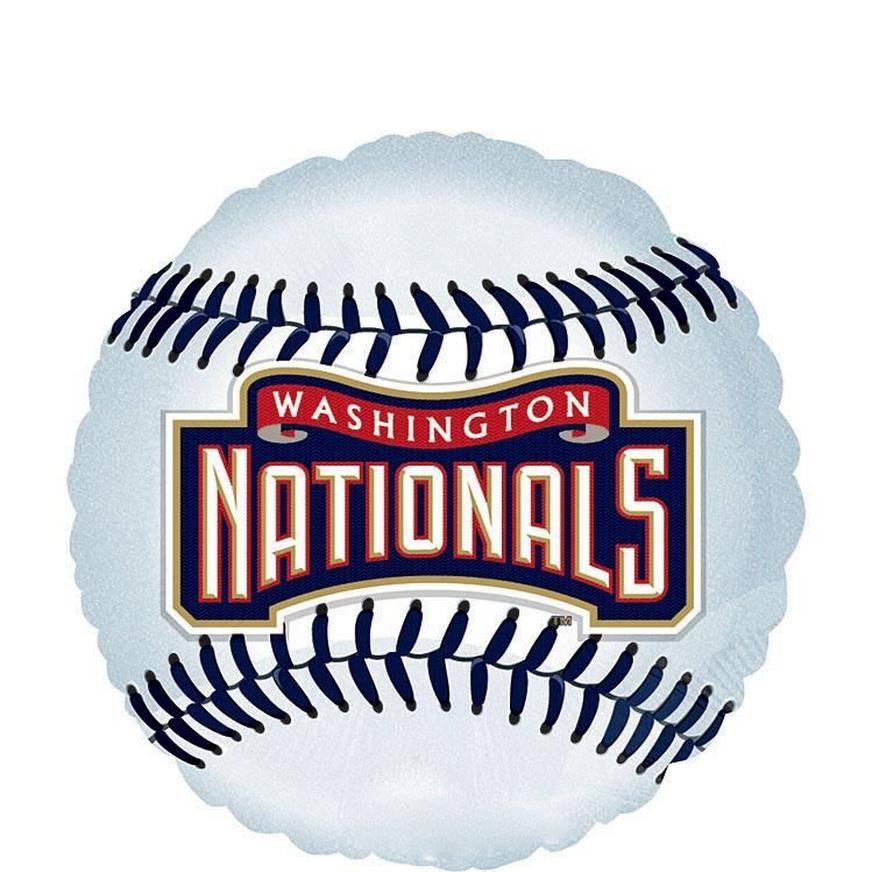 Uninflated Washington Nationals Balloon - Baseball