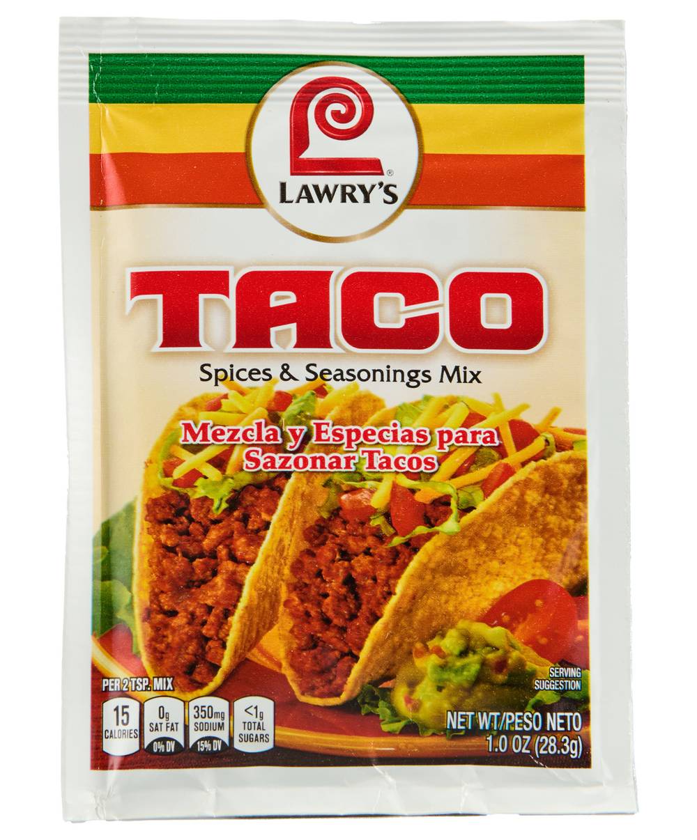 Lawry's Taco Spices & Seasonings Mix (1 oz)