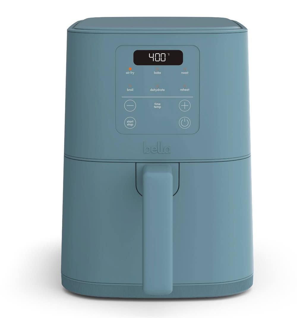 Bella Slim Air Fryer 4 Qt, Surf