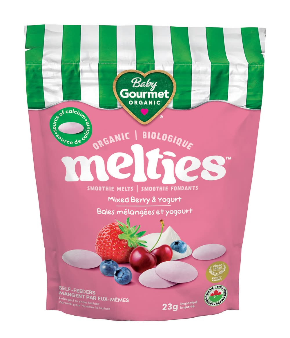 Baby Gourmet Mushies Banana Berry With Greek Yogurt Snacks (23 g)