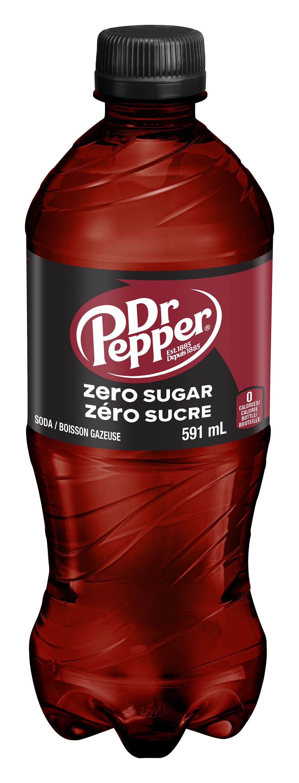 Dr Pepper Zero Sugar Soft Drink (591 ml)