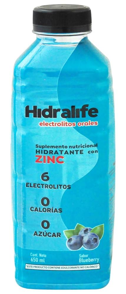 Hidralife HIDRATANTE C/ZINC BLUEBE*650ML
