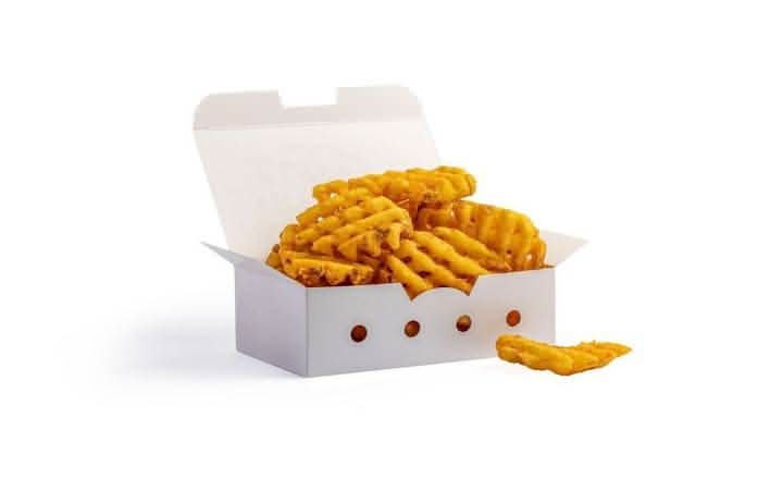 Waffle fries