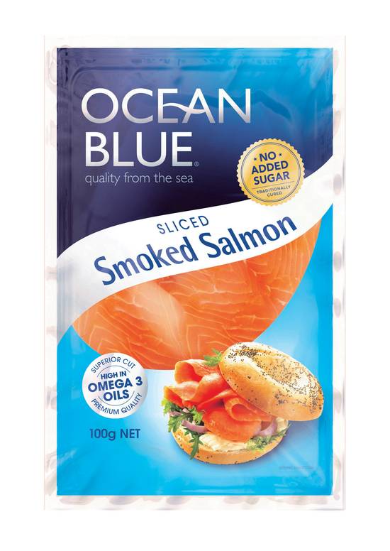 Ocean Blue Salmon Smoked 100g