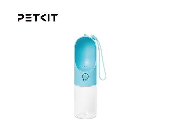 【Petkit佩奇】寵物外出飲水瓶 藍色300ml#20707125