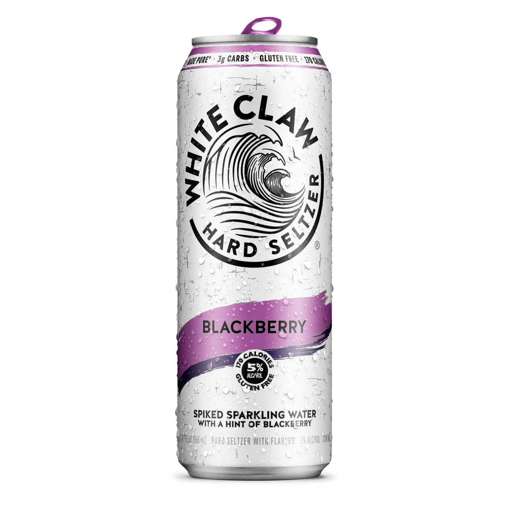 White Claw Blackberry Hard Seltzer (19.2 fl oz)