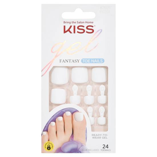 Kiss Gel Fantasy Toe Nails (this is classic)