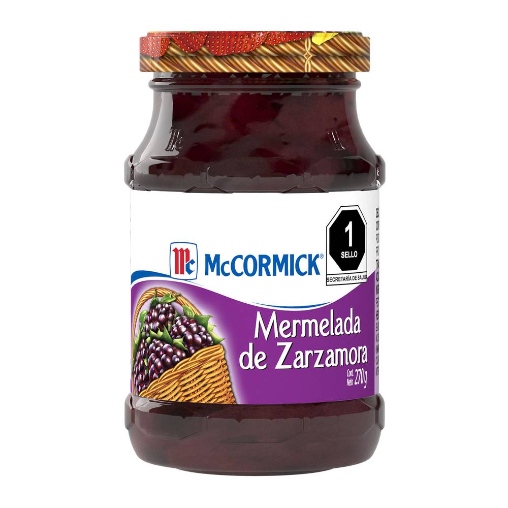 McCormick · Mermelada de zarzamora (270 g)