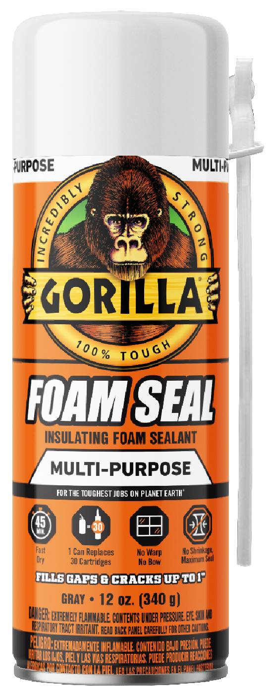 Gorilla Glue Multi-Purpose 12-oz Straw Indoor/Outdoor Spray Foam Insulation | 112361