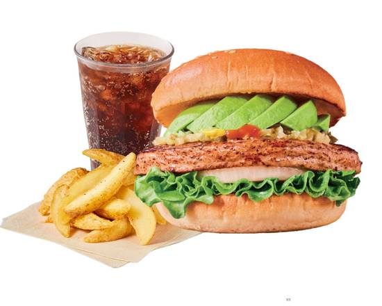 [セット]クラシックアボカドバーガー～CLASSIC AVOCADO BURGER Combo～