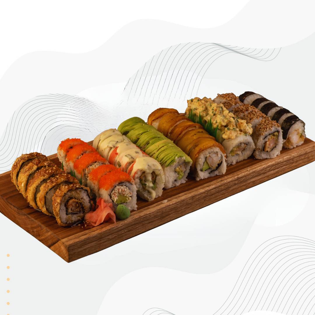 40 Rollos Sushi Gong