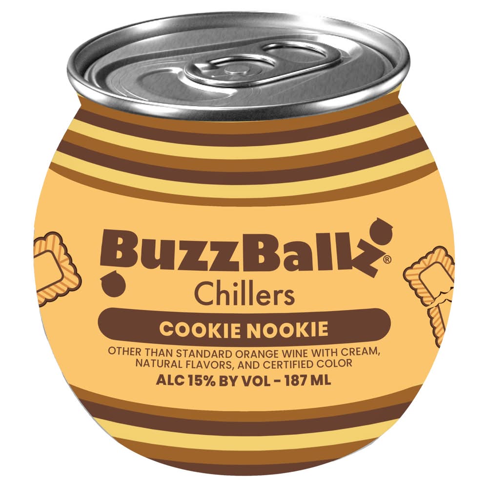 BuzzBallz Chillerz Cocktail, Cookie Nookie (187 ml) | Delivery