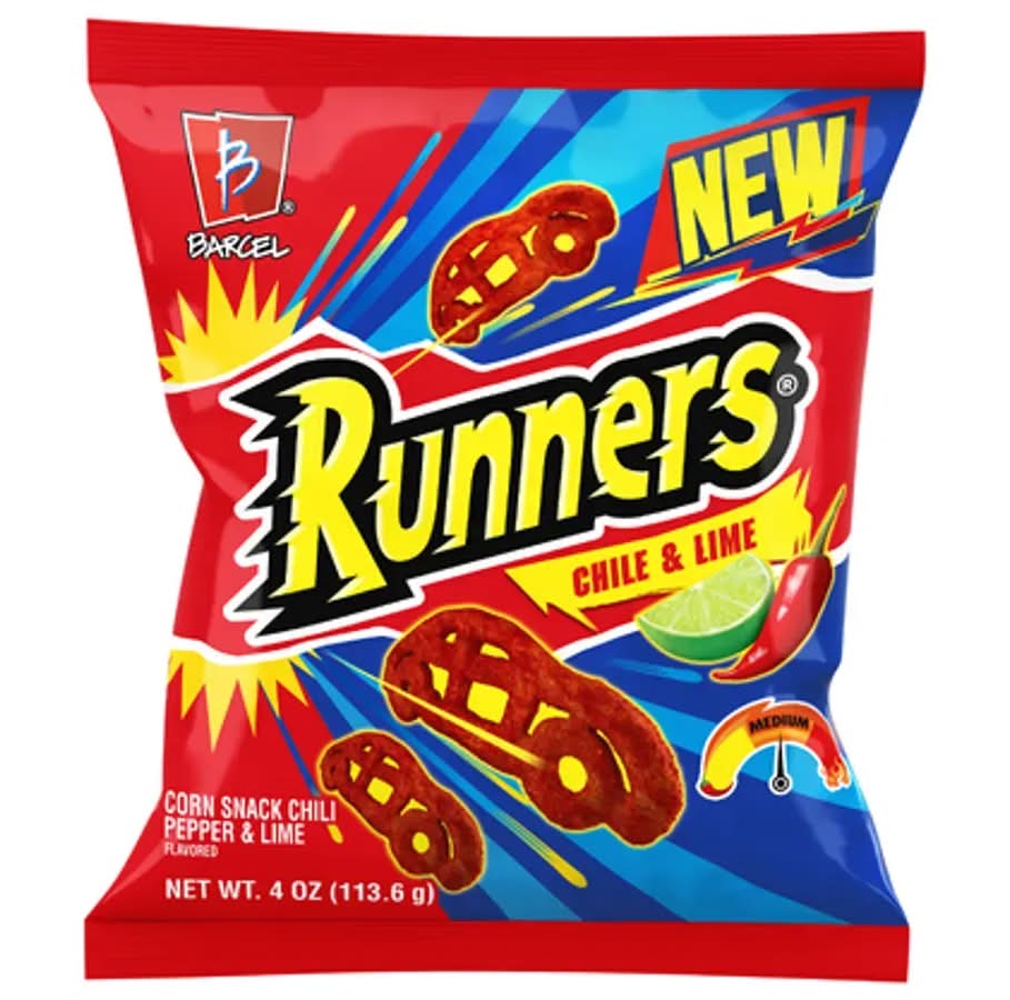 Barcel Runners Chile & Lime Corn Snack