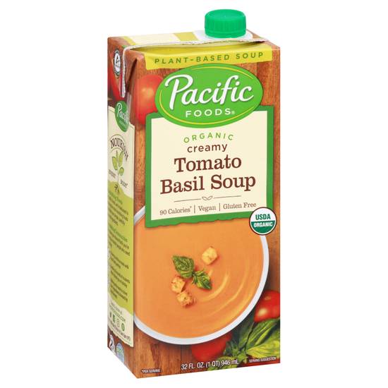 Pacific Foods Organic Creamy Tomato Basil Soup