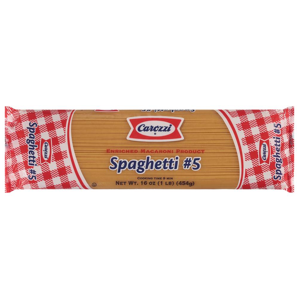 Carozzi Spaghetti No. 5 (1 lbs)