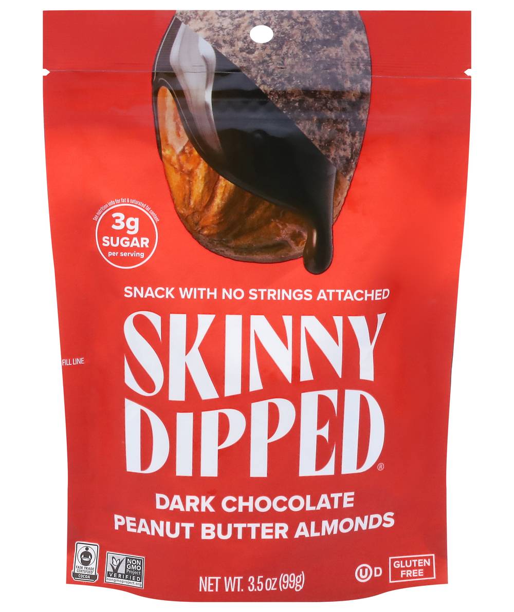 Skinny Dipped Almonds Dark Chocolate Peanut Butter (3.5 oz)