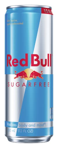 Red Bull Sugarfree Energy Drink, 12 Oz