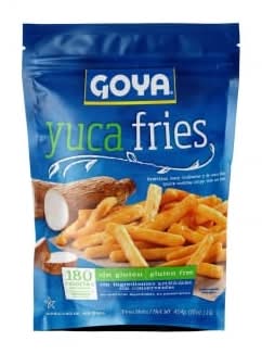 Yuca fries Goya sin gluten 454 g.